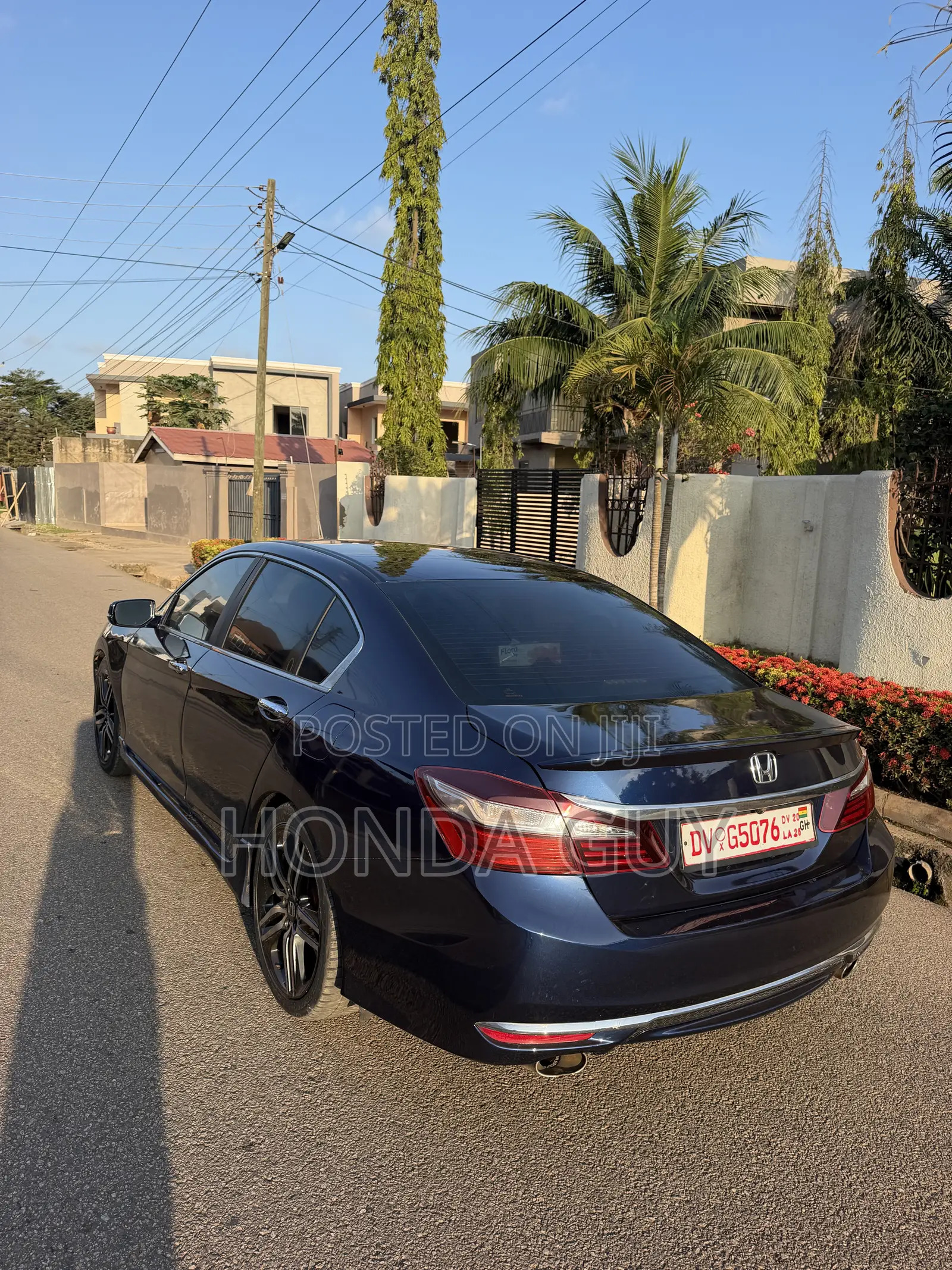 Honda Accord EX-L 4dr Sedan FWD (2.4L 4cyl 2A) 2017 Blue