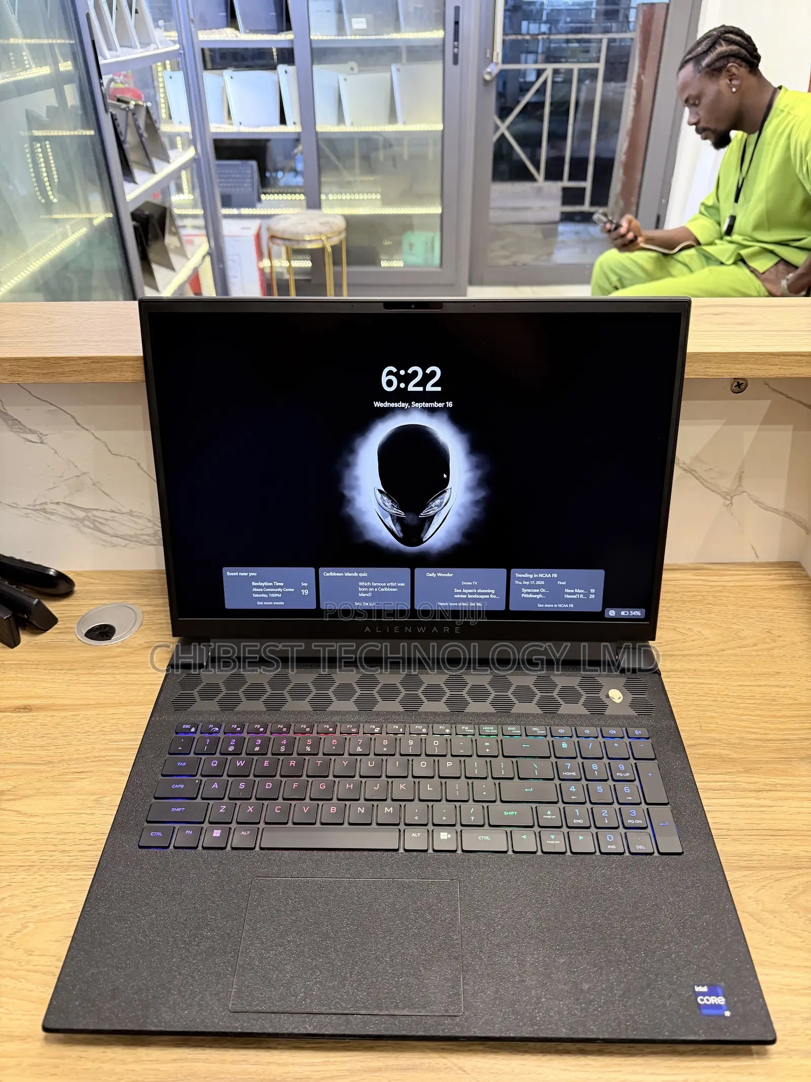 Laptop Alienware M18 R2 32GB Intel Core i9 SSD 1T