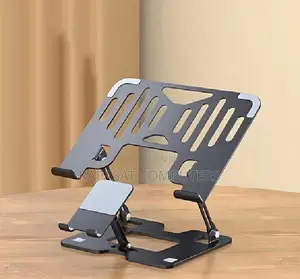 Laptop Stand With Phone Holder