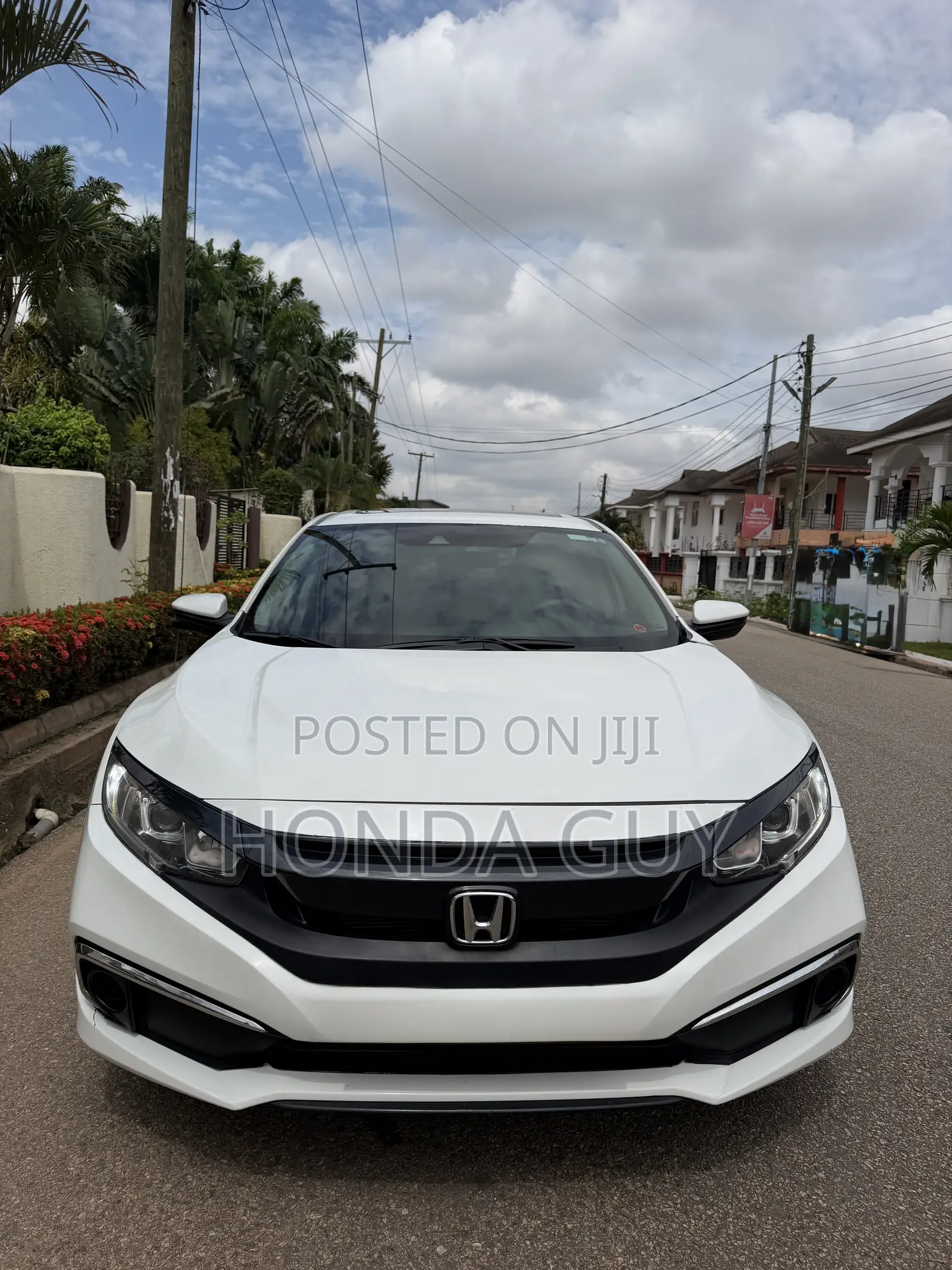 Honda Civic EX Sedan 2019 White