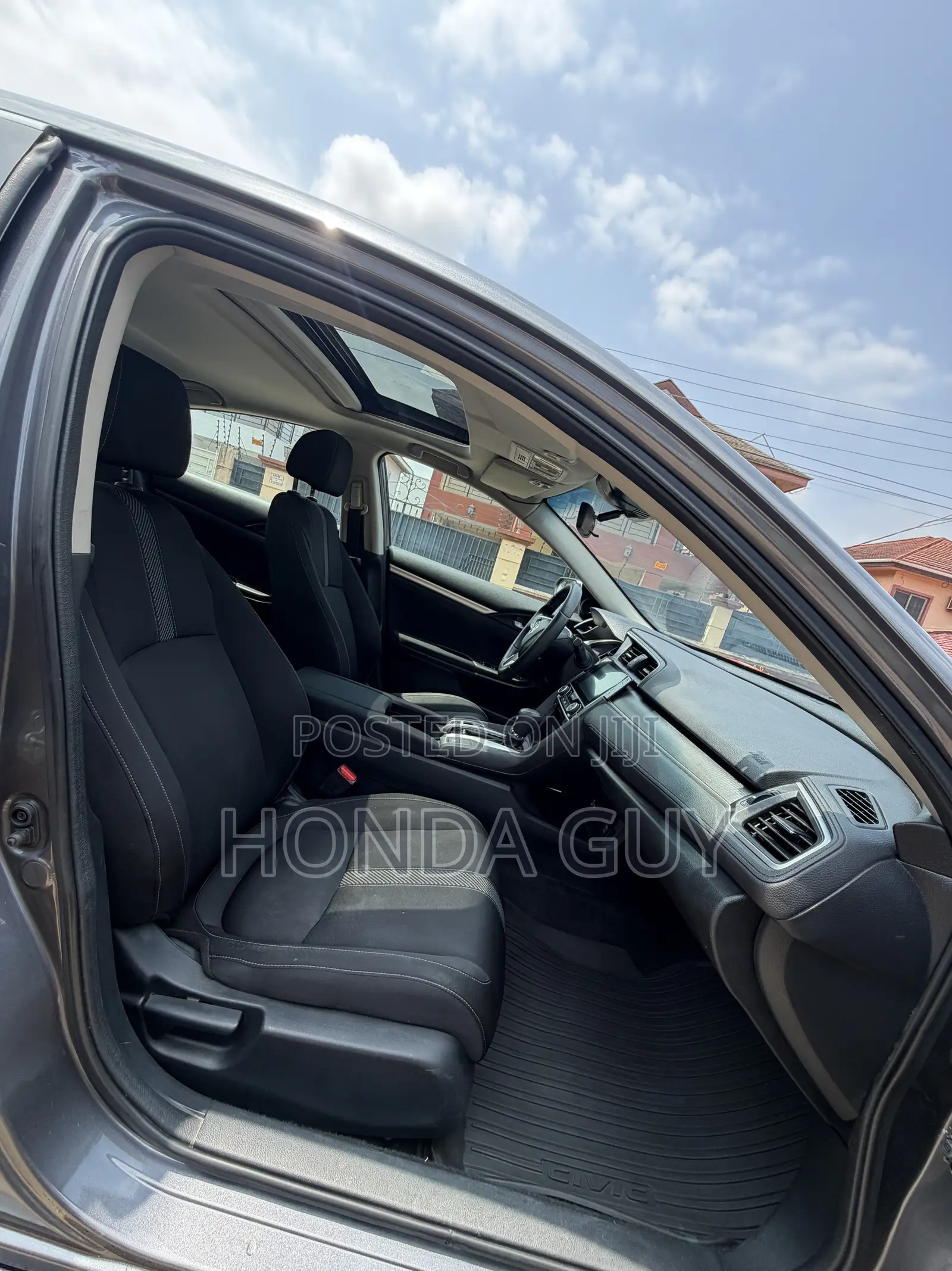 Honda Civic EX 4dr Sedan (1.5L 4cyl) 2016 Gray
