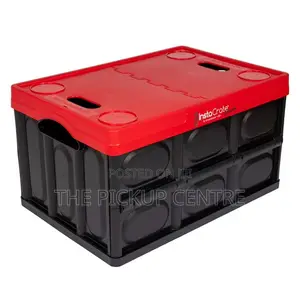 16 Gallon Greenmade Collapsible Storage Crate With Lid Instacrate