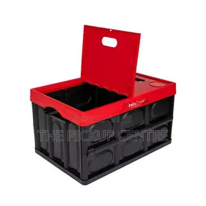 16 Gallon Greenmade Collapsible Storage Crate With Lid Instacrate