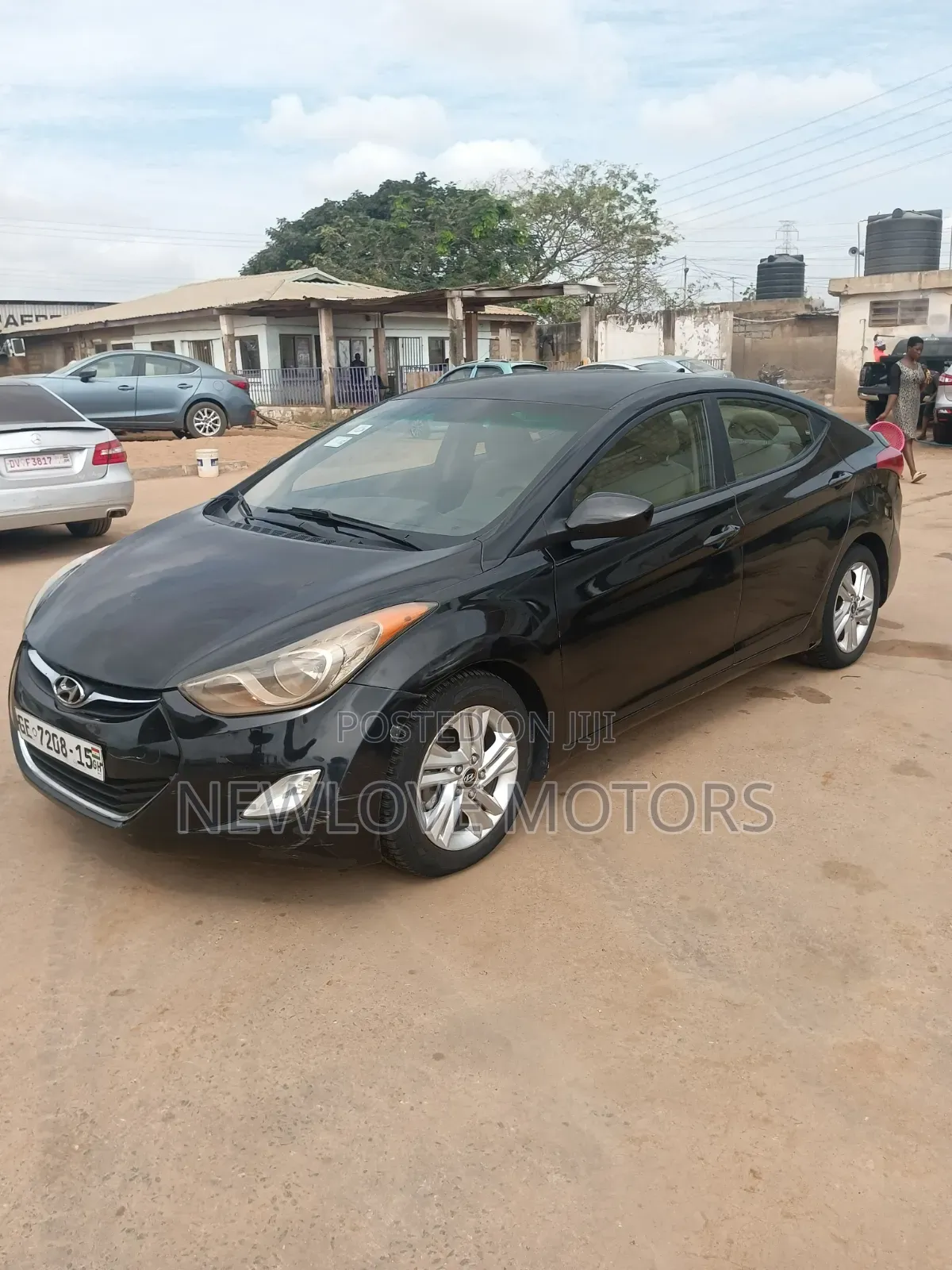 Hyundai Elantra Limited Sedan FWD (1.8L 4cyl 6A) 2013 Black