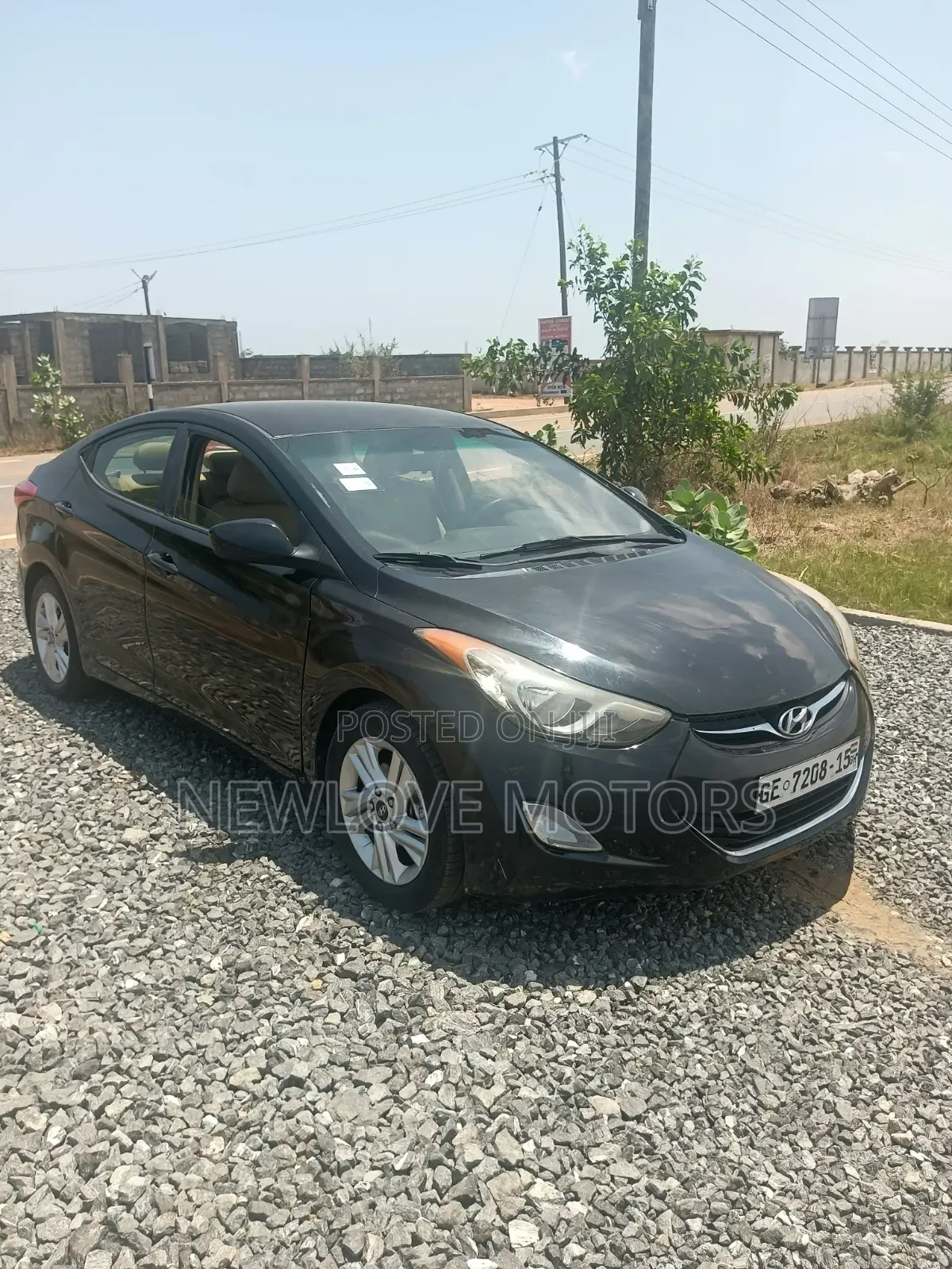 Hyundai Elantra Limited Sedan FWD (1.8L 4cyl 6A) 2013 Black