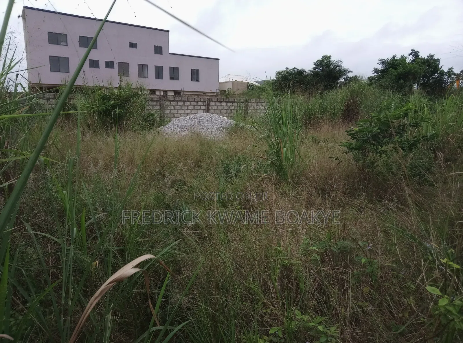 Plot of Land for Sale at Asuoyeboah Ipt Container