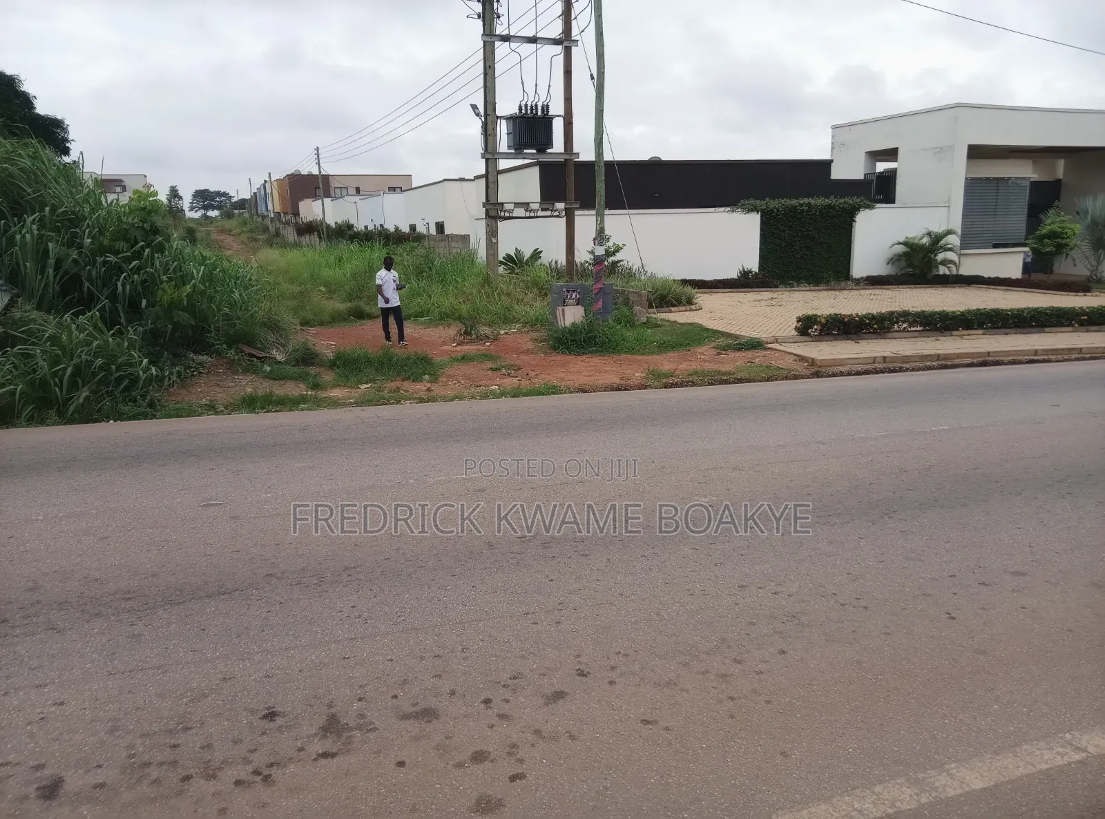 Plot of Land for Sale at Asuoyeboah Ipt Container