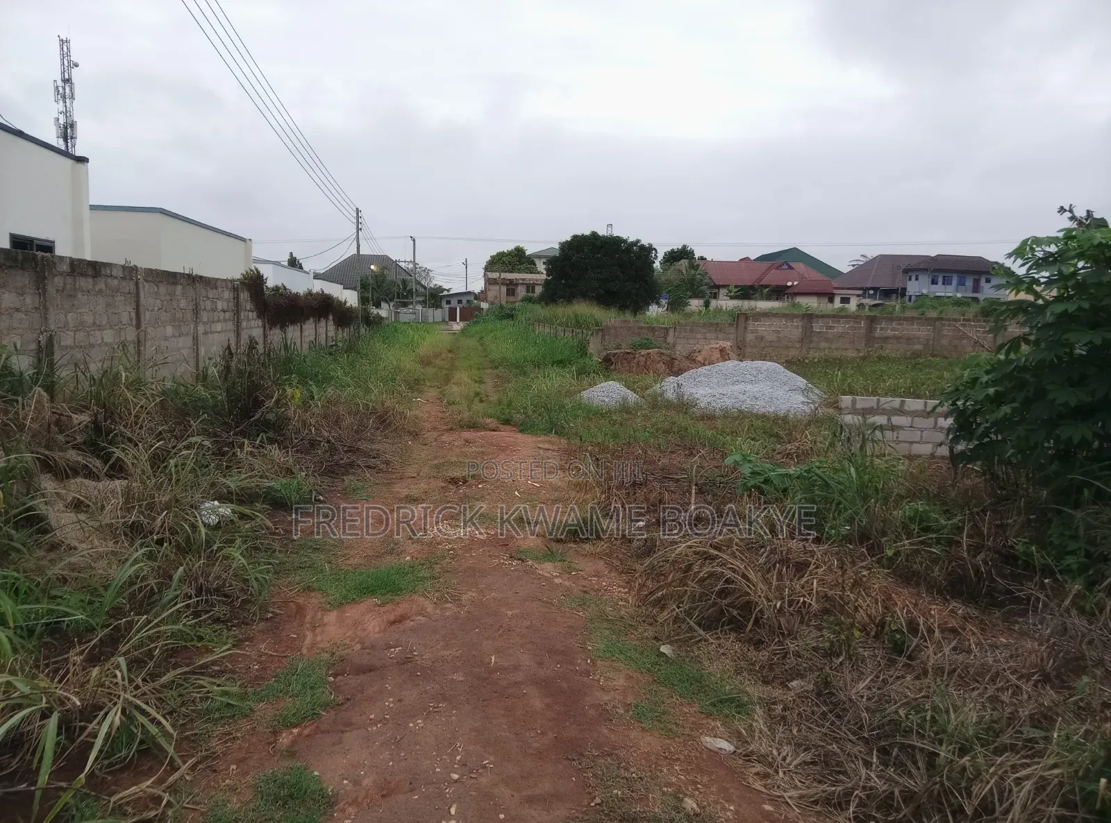 Plot of Land for Sale at Asuoyeboah Ipt Container