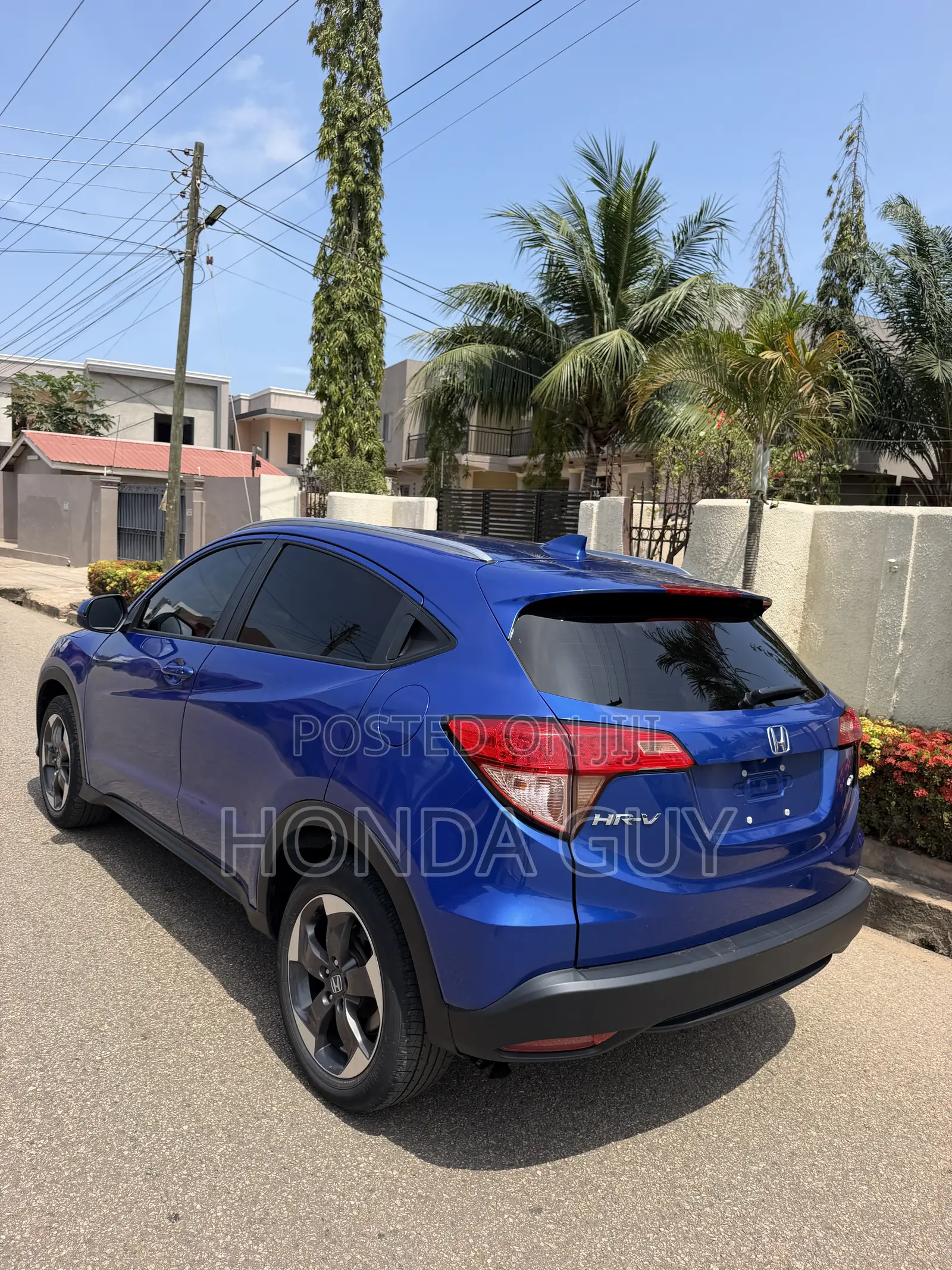 Honda HR-V EX-L w/Navigation AWD 2018 Blue