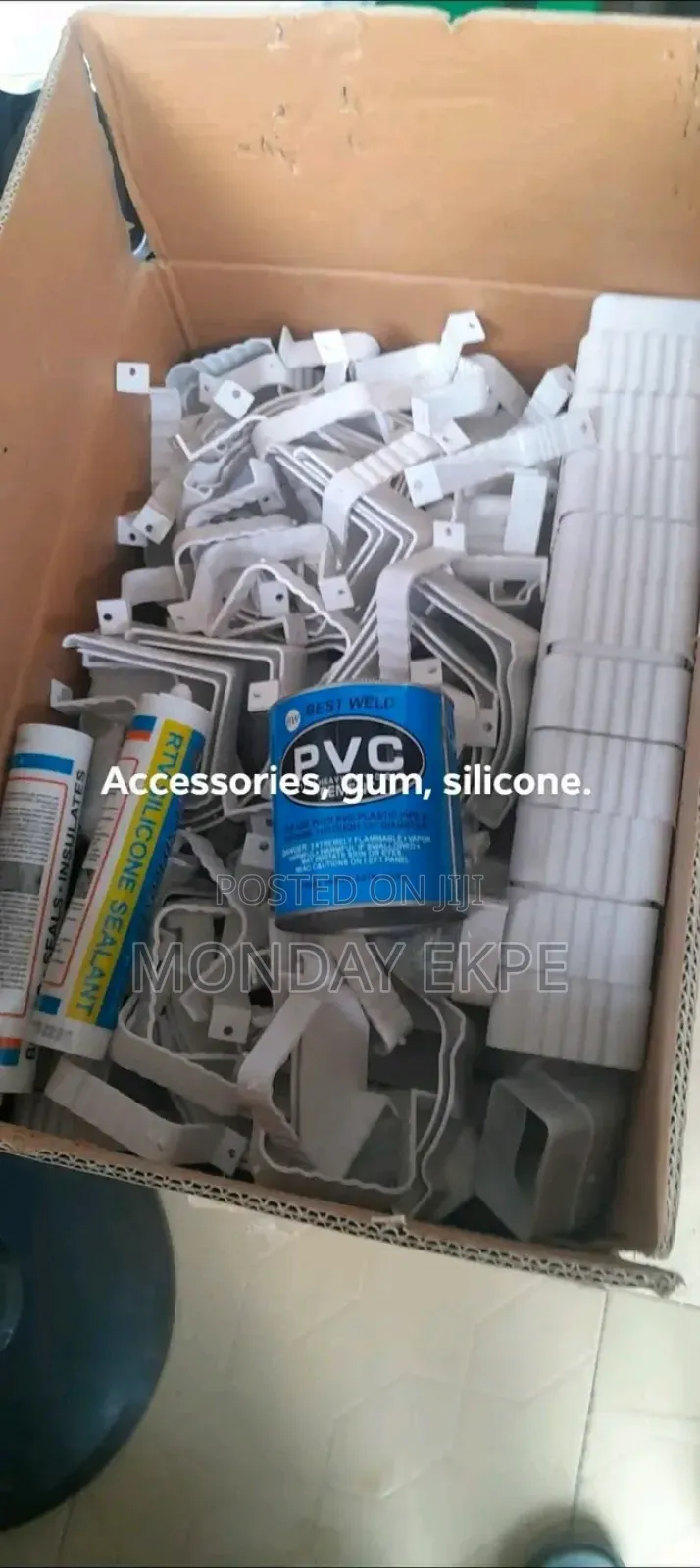 Cartigories of PVC Rain Gutter Accessories