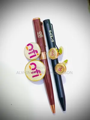 Metallic Executive Pens for Printing and Engraving