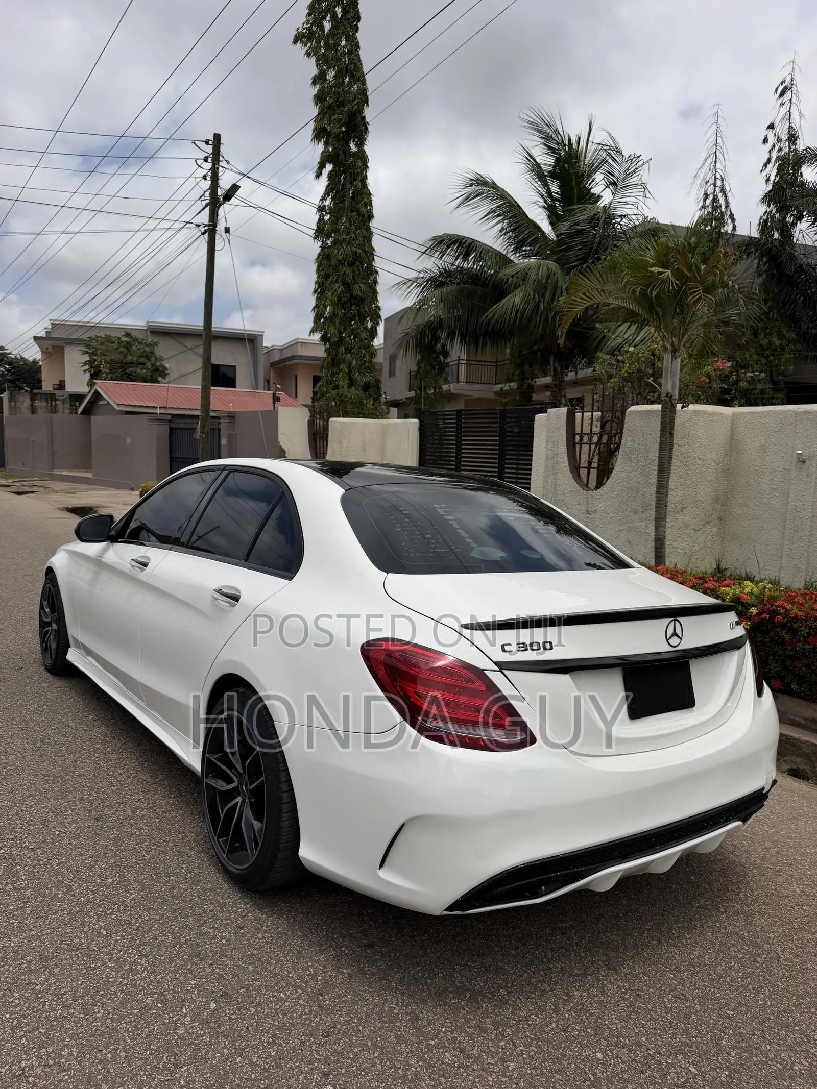 Mercedes-Benz C300 Sport 4Matic Sedan AWD (2.0L 4cyll 7A) 2016 White