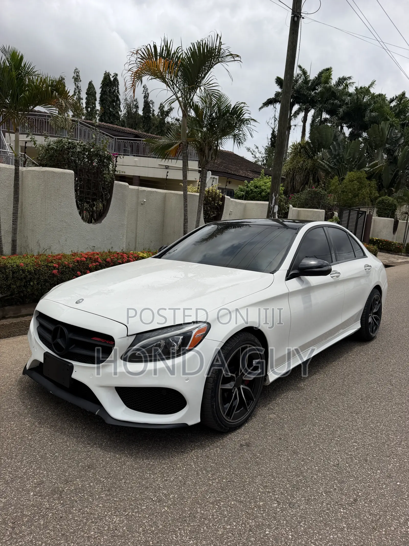 Mercedes-Benz C300 Sport 4Matic Sedan AWD (2.0L 4cyll 7A) 2016 White