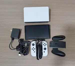 Nintendo Switch OLED White Complete Set (Great Condition)