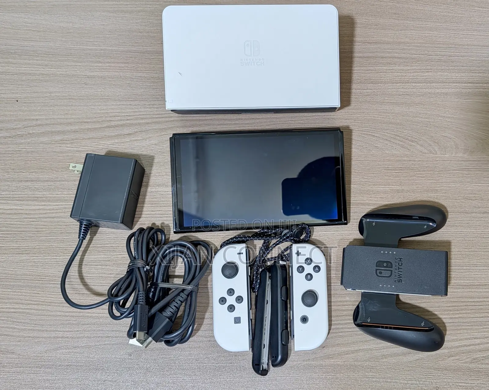 Nintendo Switch OLED White Complete Set (Great Condition)