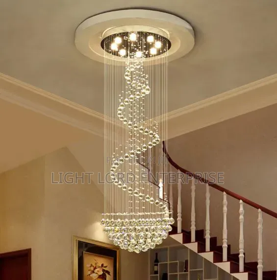 Stair Duplex Led Chandelier Light