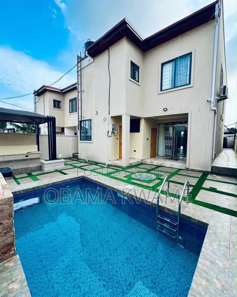 Furnished 4bdrm House in Laryea Homes, Ability for rent