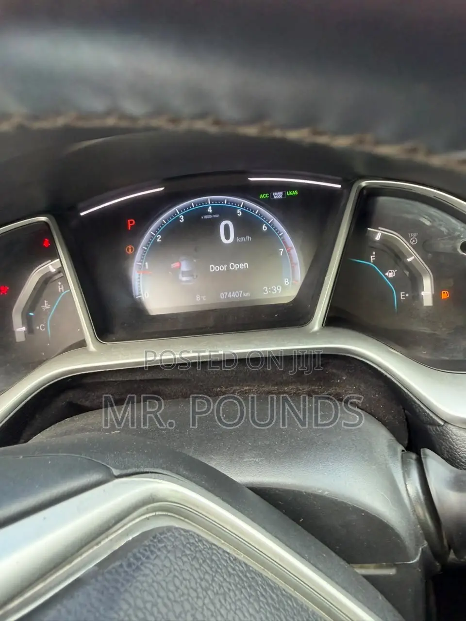 Honda Civic 2019 Gray
