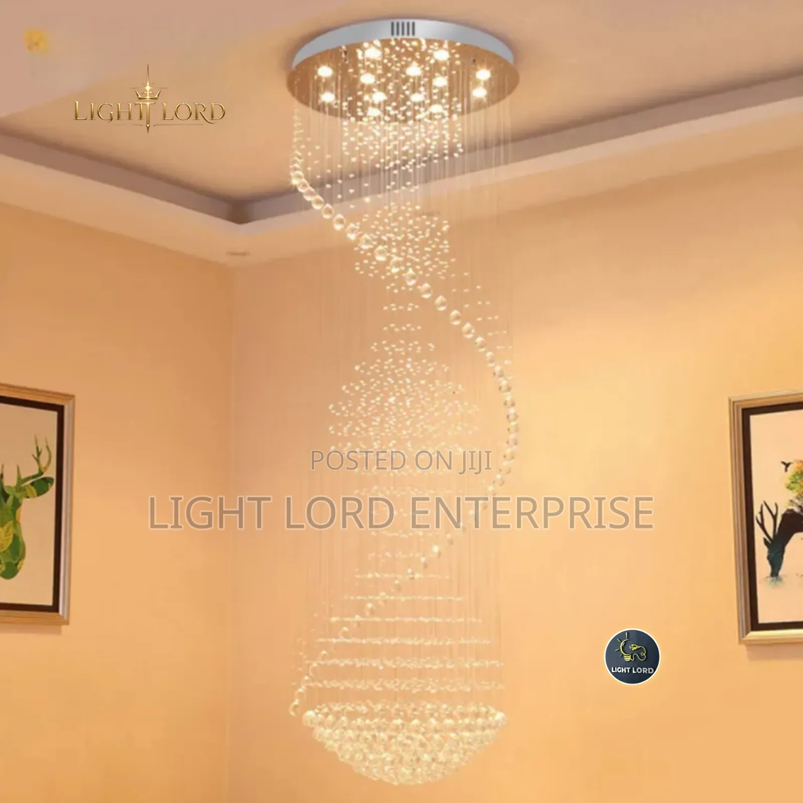 Supreme Mega 7feet Led Chandelier Light