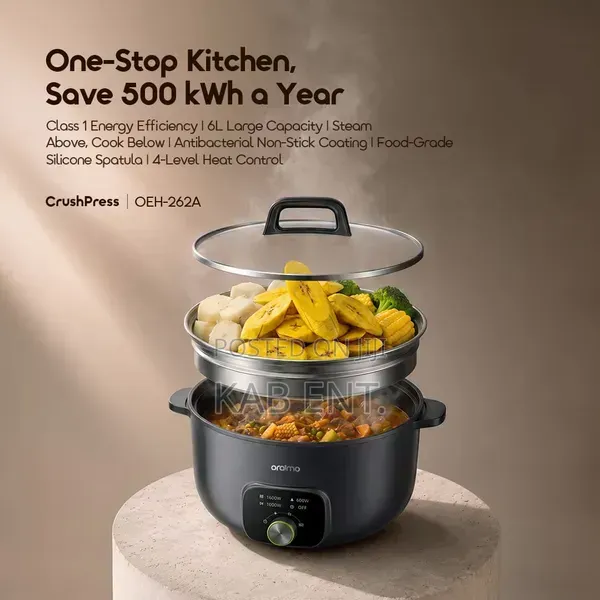 Oraimo Multipot S1 Lite – Multi-Functional Electric Hotpot