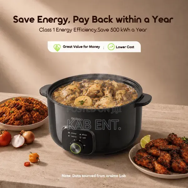 Oraimo Multipot S1 Lite – Multi-Functional Electric Hotpot