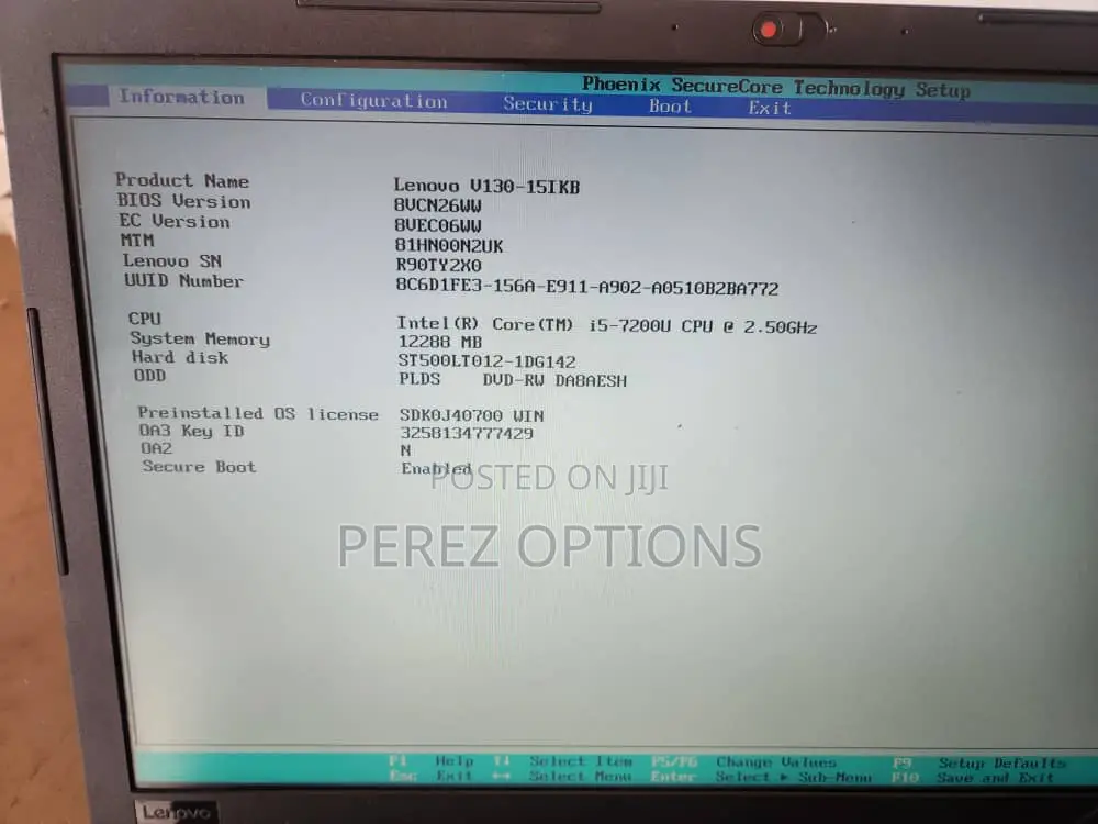 Laptop Lenovo V130 12GB Intel Core i5 HDD 500GB