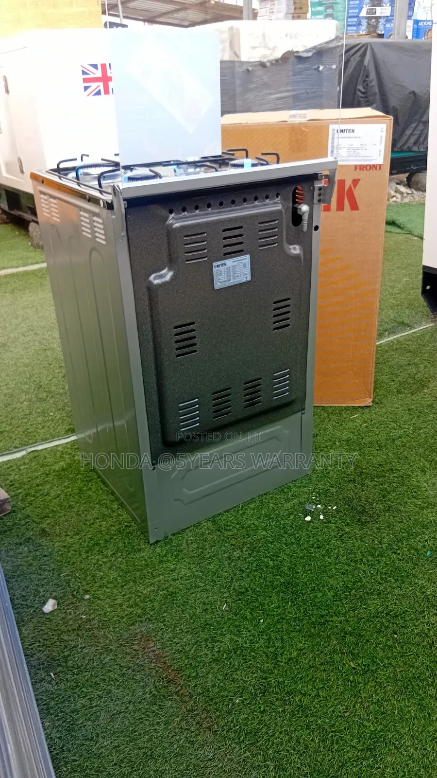 UNITEK Gas Cooker – Stylish, Durable Reliable