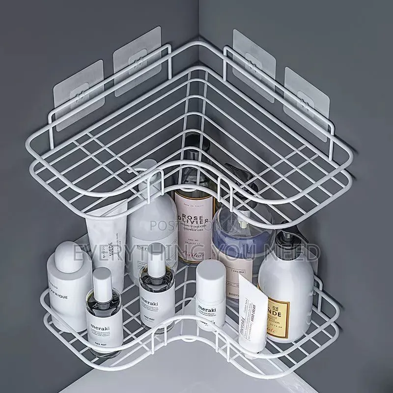 Wall Corner Bathroom Organizer