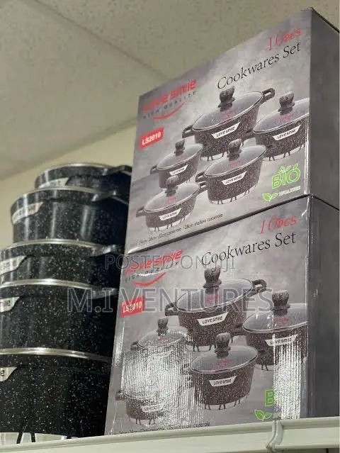 10 Set Non Stick Cookware