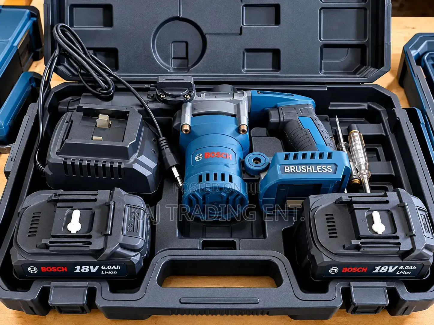 Basoh Cordless Hammer Drill With 2 Batteries