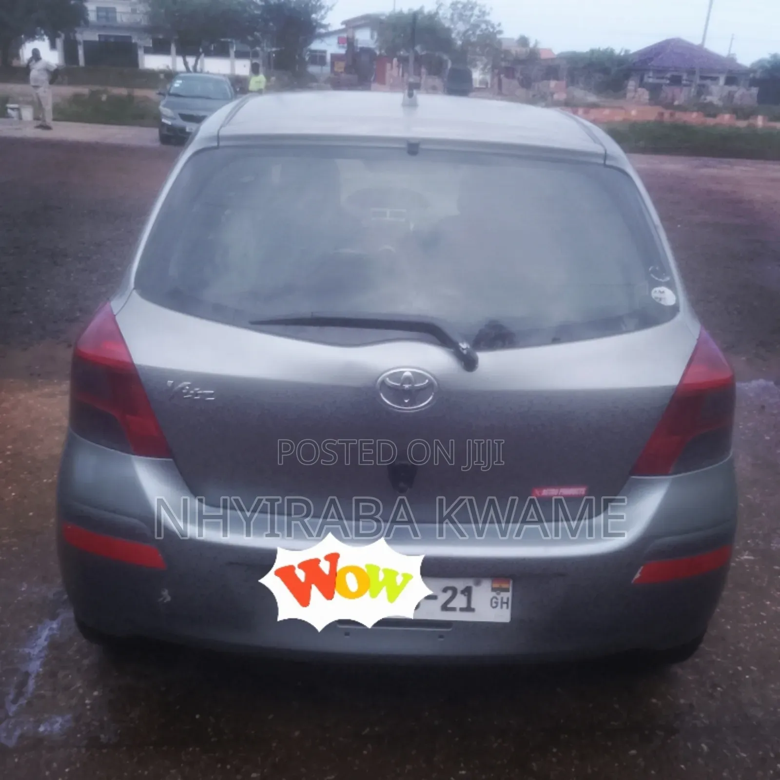 Toyota Vitz 1.5 FWD 5dr 2010 Gray