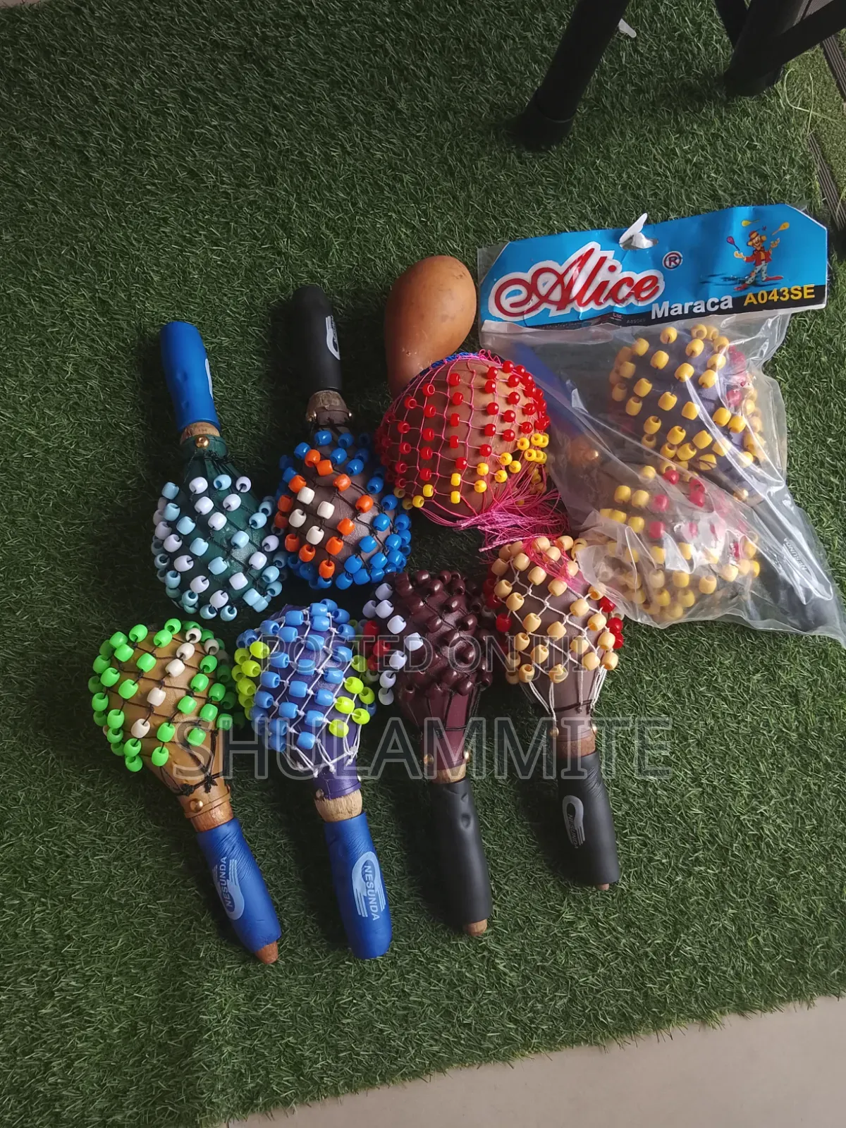 Beaded Maracas