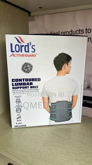 Contoured Lumbar Support Belt