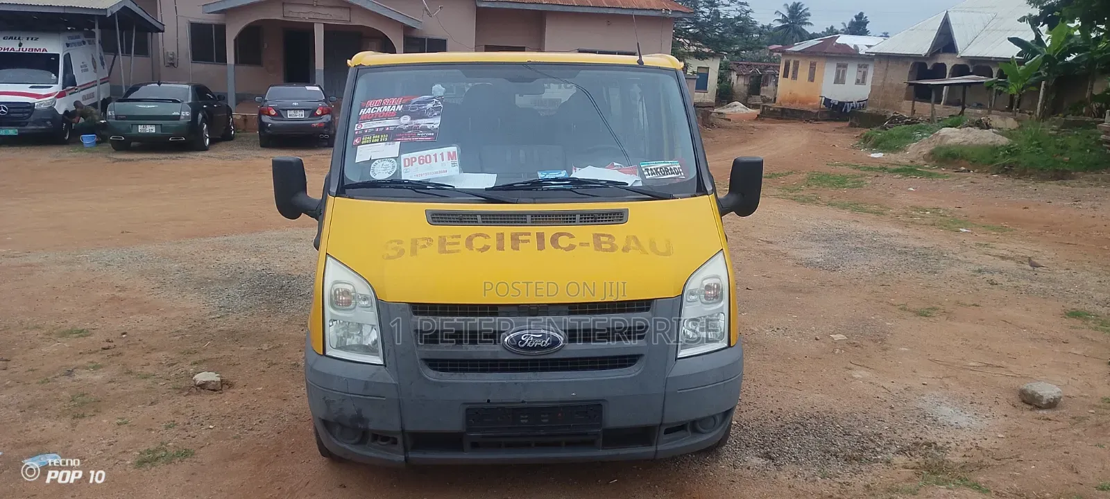 Ford Transit 2014 Yellow