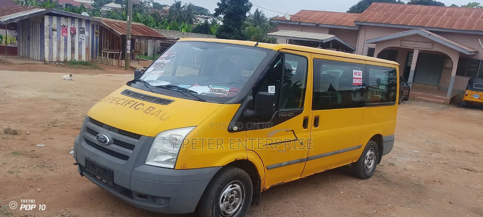 Ford Transit 2014 Yellow