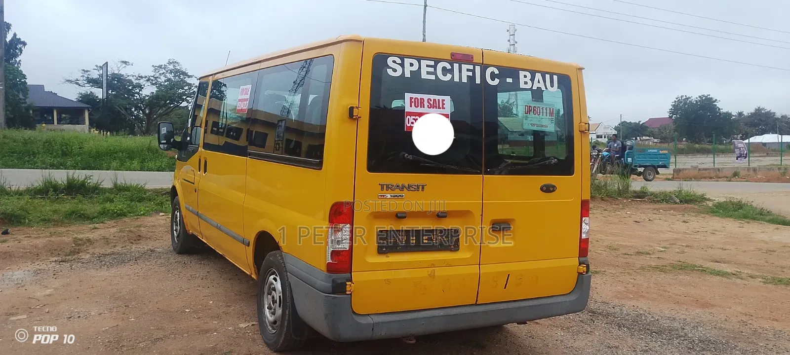 Ford Transit 2014 Yellow