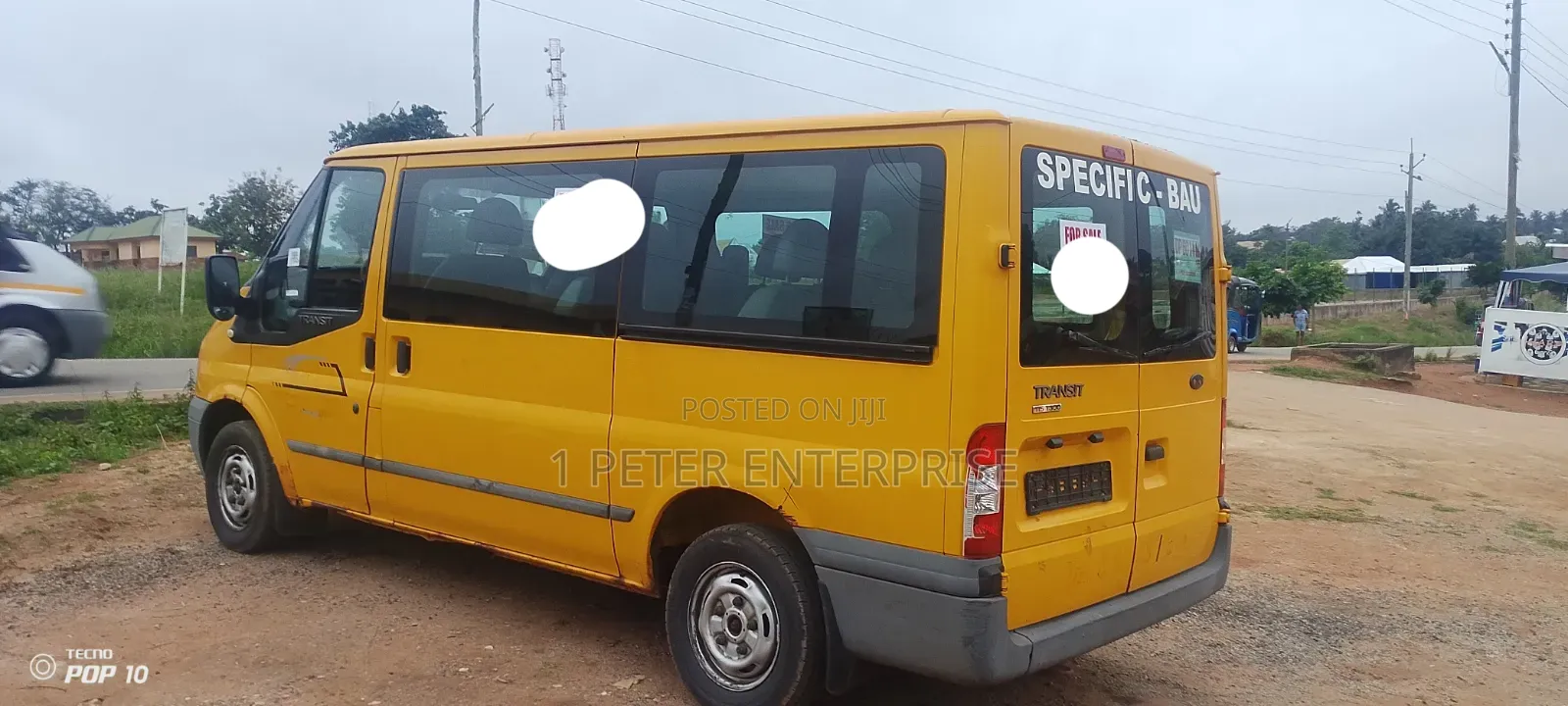 Ford Transit 2014 Yellow