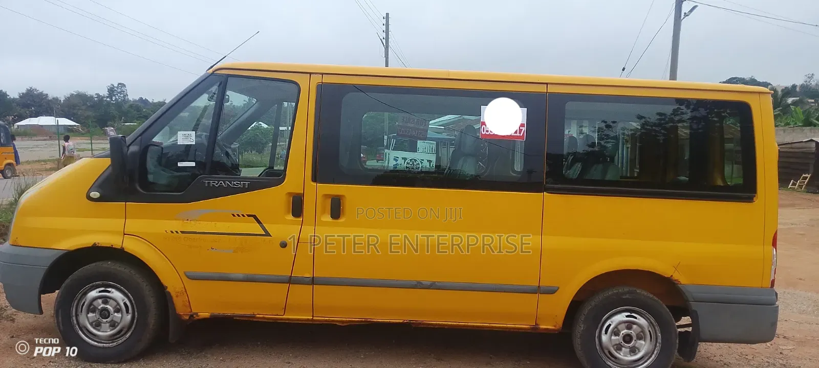 Ford Transit 2014 Yellow