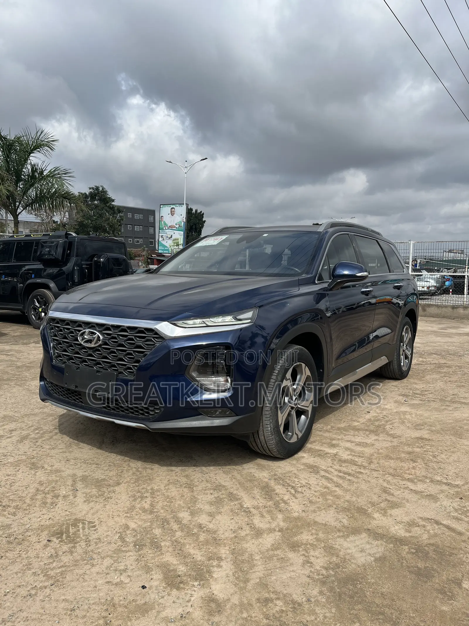 Hyundai Santa Fe SEL 2.0T FWD 2020 Blue