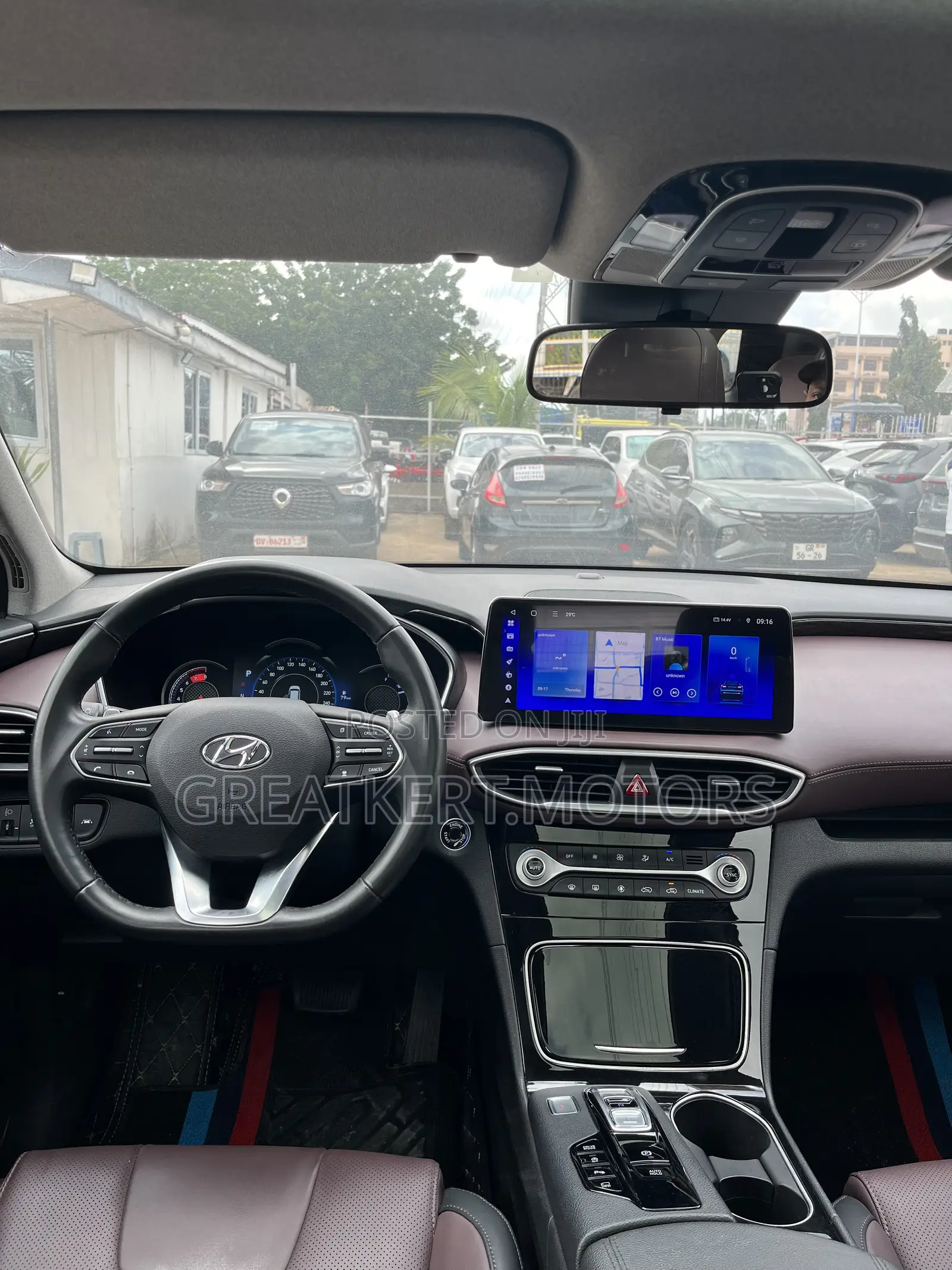 Hyundai Santa Fe SEL 2.0T FWD 2020 Blue