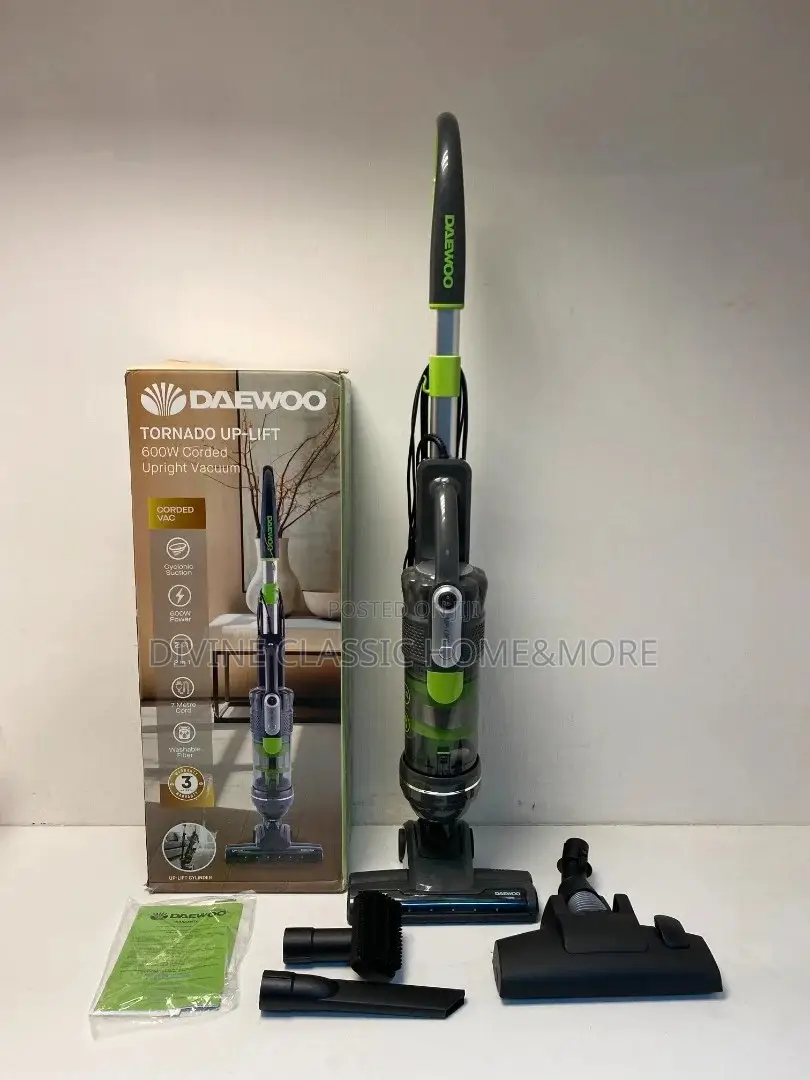 Daewoo Tornado Uplift 600w Corded Vacuum Cleaner