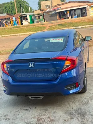 Honda Civic Sport Sedan 2019 Blue