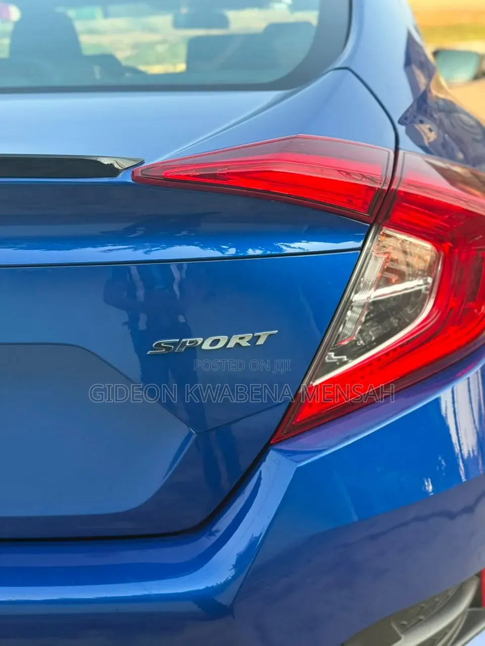 Honda Civic Sport Sedan 2019 Blue
