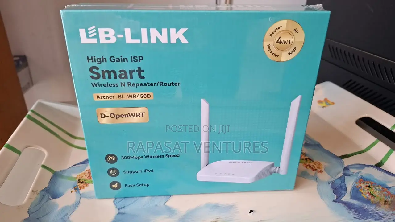 LB-LINK 300Mbps Wireless Repeater / Router BL-WR450D