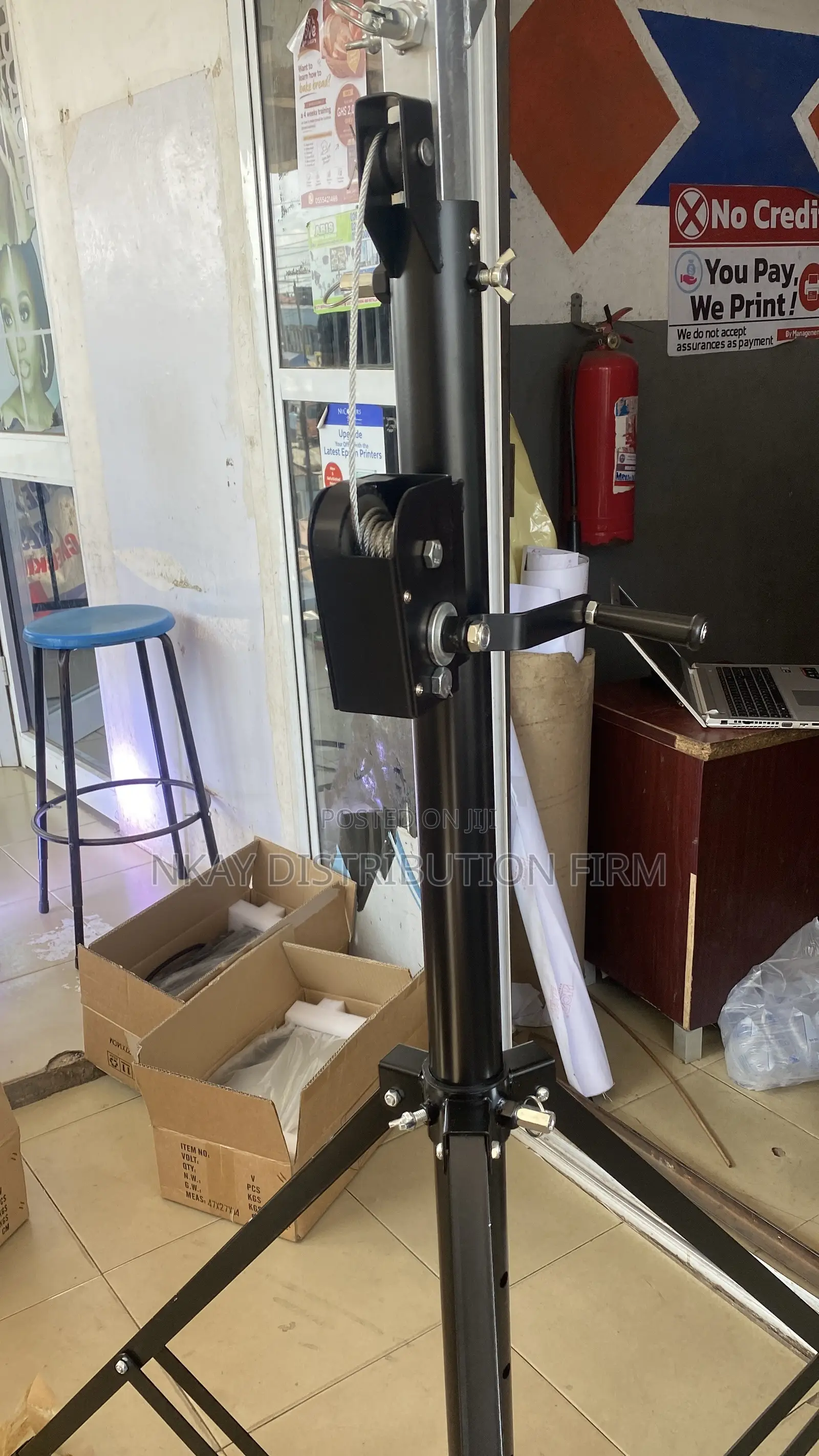Double Bar Light Stand