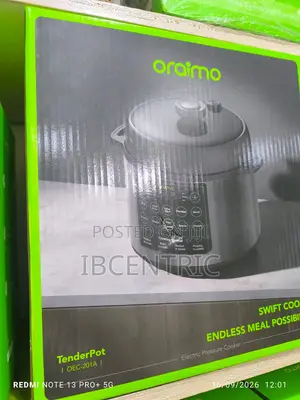 Oraimo TenderPot Electric Pressure Cooker