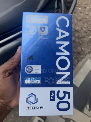 New Tecno Camon 50 Pro 256 GB Black