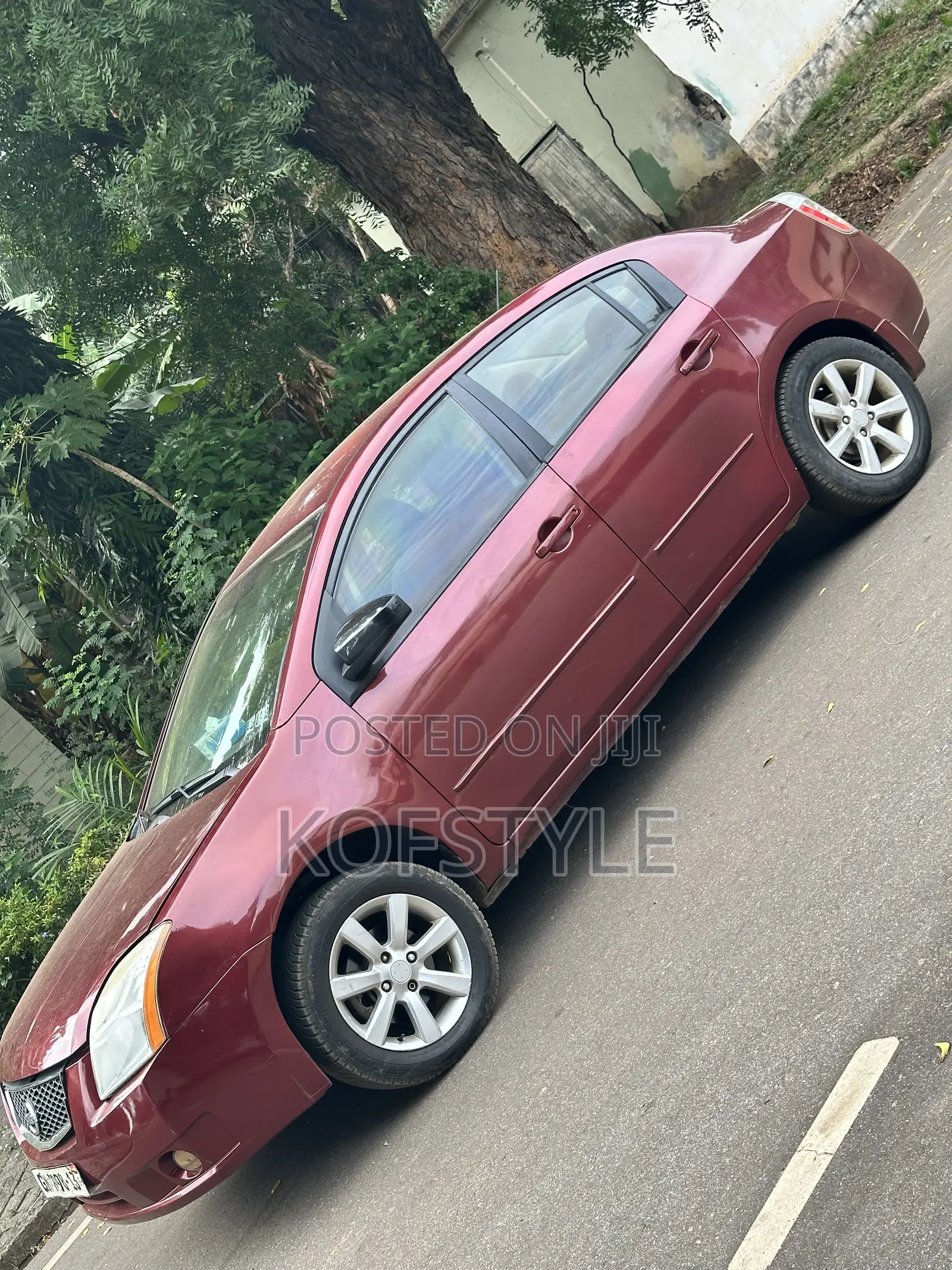 Nissan Sentra 2008 Red
