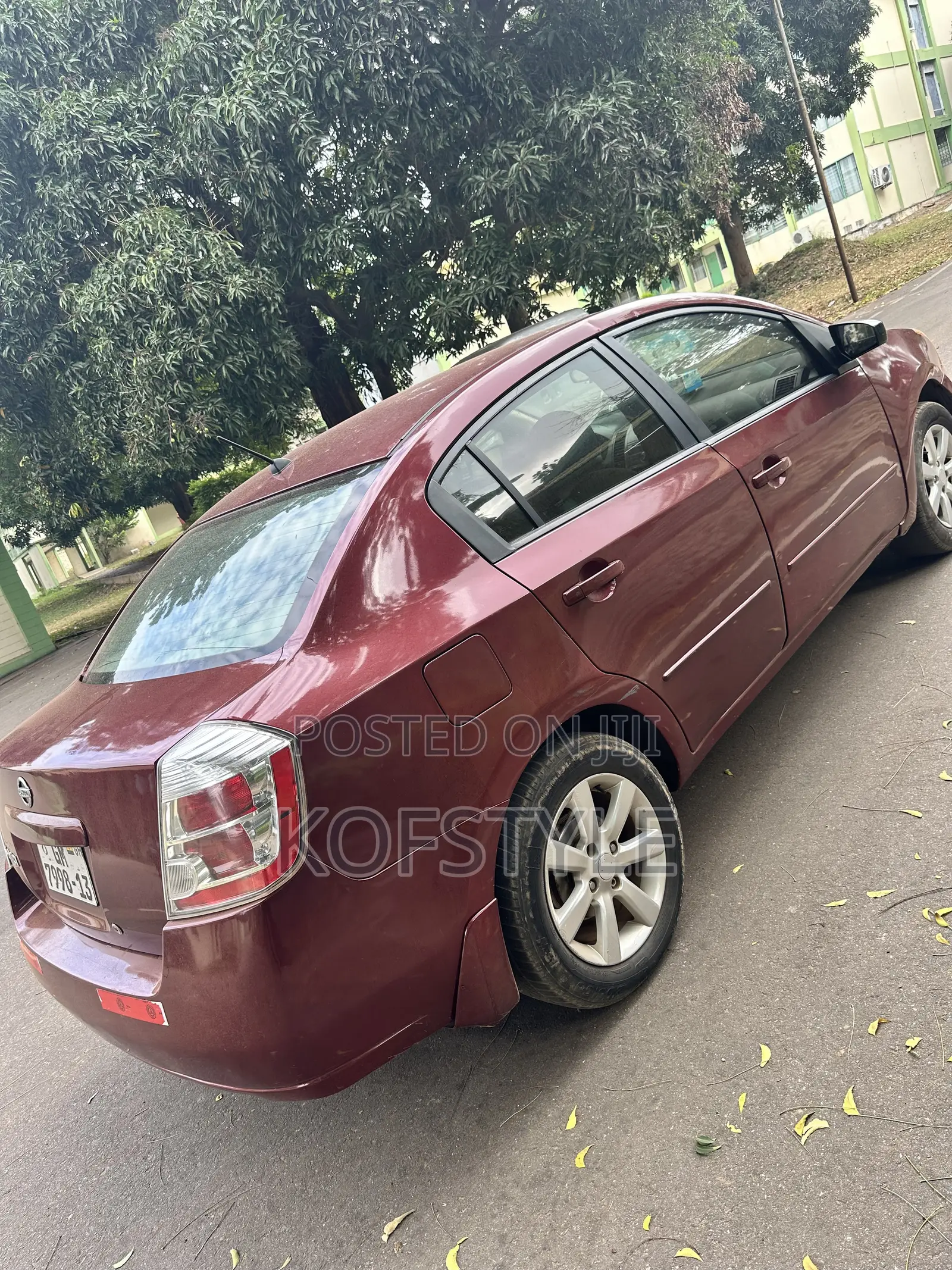 Nissan Sentra 2008 Red