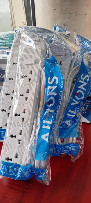 Ailyons 5-Way Power Extension Socket Fully Functioning